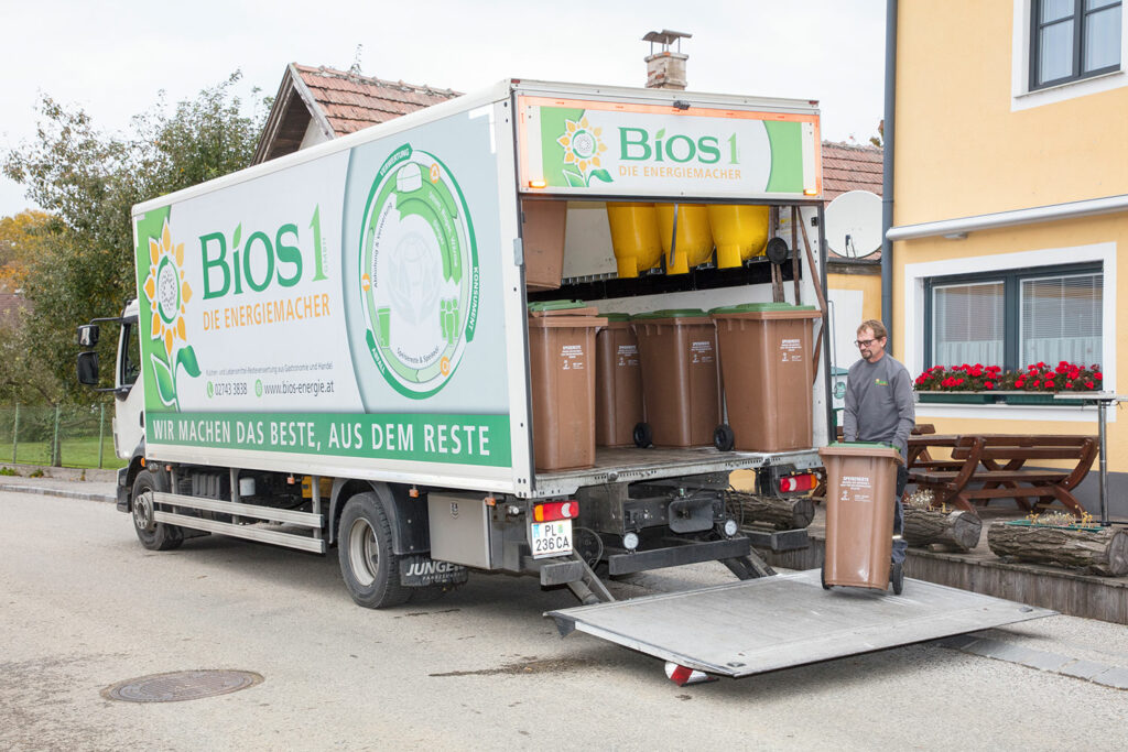 Biogasanlage: Küchenabfälle entsorgen